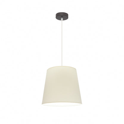 Colgante Maldivas 1xe27 Marron/beis Regx35x35 Cm