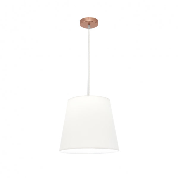 Colgante Maldivas 1xe27 Oro Rosa/blanco Reg.35d
