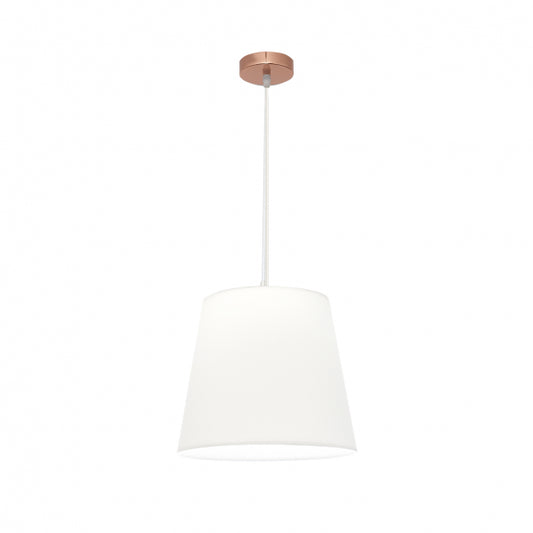 Colgante Maldivas 1xe27 Oro Rosa/blanco Reg.35d
