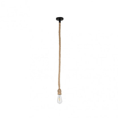 Colgante Cabo 1xe27 Cuerda 140x10x10 Cm