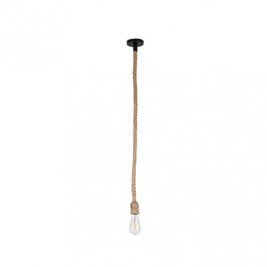 Colgante Cabo 1xe27 Cuerda 140x10x10 Cm