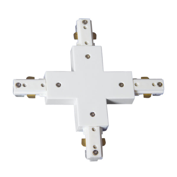 Conector En X Negro 2 Hilos