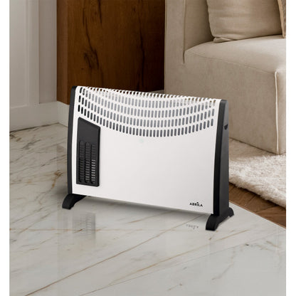 Convector Falla 2000w Blanco 3potencias Funcion Turbo Protecc.sobrecalentamiento, Asa, Termost.reg.48x68,5x20cm