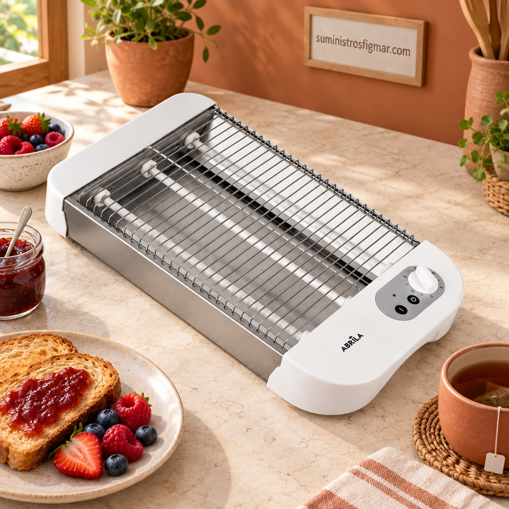 Cueto blanco de 900 W en rincón terracota