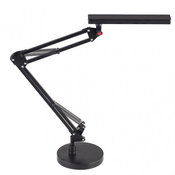 Desk lamp Articulated Hematites 7w 560lm Black 3000-4000-6000k 53x15x55 Cm Reg.Intensity