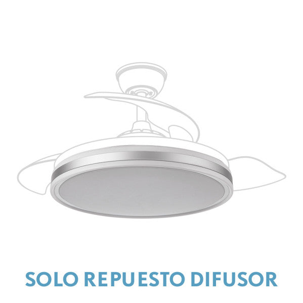 Difusor Ventilador Bayomo Grande 108d Niquel
