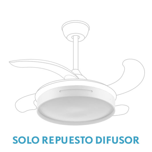 Difusor Ventilador Mbatis Blanco