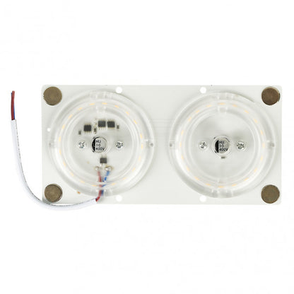 Disco Led 24w 3000k Placa Cuad.blanco 8x16x1 Cm 1872lm Magnetico