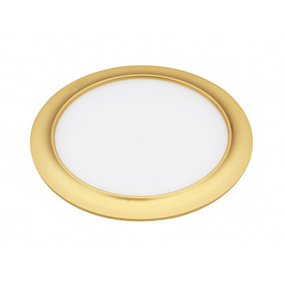 Downlight 15w 3000k Trevor Oro 1,5x19x19 Cm 1200lm Corte 17d