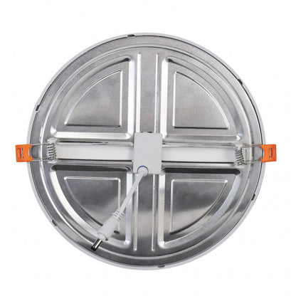 Downlight 20w 5500k Blanco Lejania 1x23x23 Cm 1900lm Empotrar Corte Ajustable 5-21d