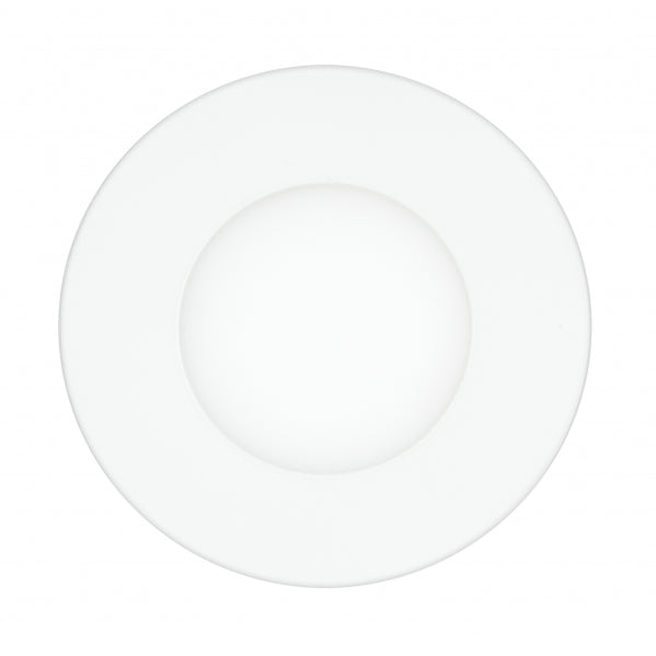Downlight 3w 6000k Marco Blanco 1x9x9 Cm 168lm Corte 7 Cm