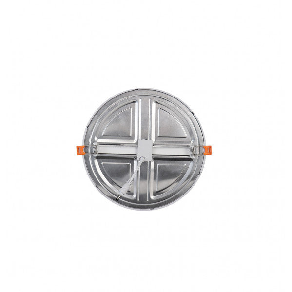 Downlight 8w 4000k Blanco Lejania 1x12x12 Cm 760lm Empotrar Corte Ajustable 5-10,5d