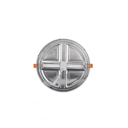 Downlight 8w 4000k Blanco Lejania 1x12x12 Cm 760lm Empotrar Corte Ajustable 5-10,5d