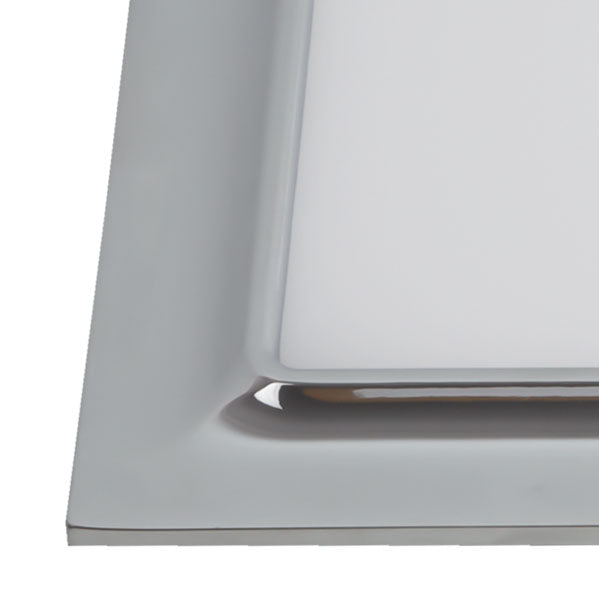 Downlight 9w 3000k Ventura Cromo 720lm 12x12
