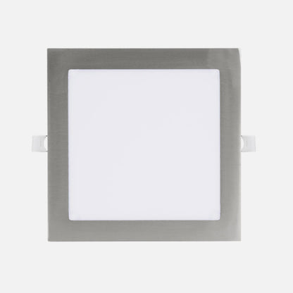 Downlight Empotrar Abaco 18w 3000-4000-6500k Niquel 1620lm Cuadrado 1,3x22,5x22,5cm Corte 20d