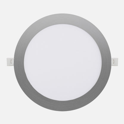 Downlight Empotrar Silex 12w 3000-4000-6500k Niquel 1080lm Redondo 17d Corte 15d