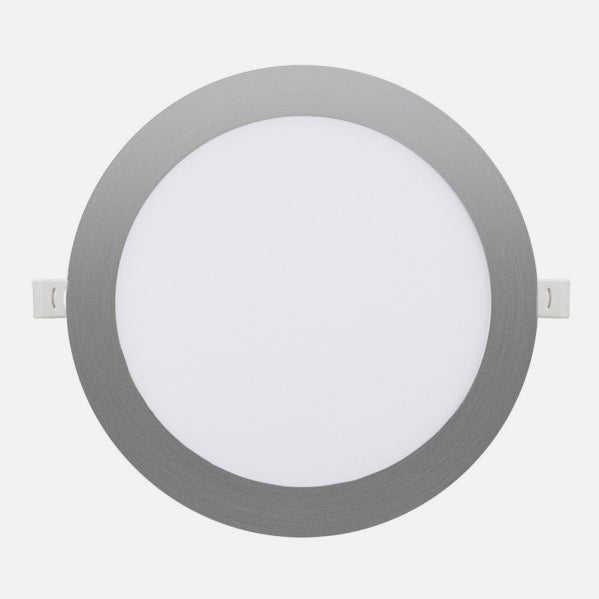 Downlight Empotrar Silex 18w 3000-4000-6500k Niquel 1620lm Redondo 22,5d Corte 20d