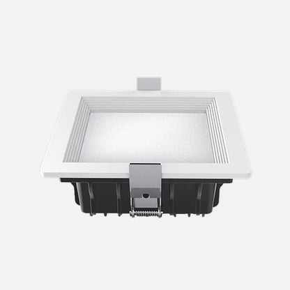 Downlight Led Intego Pro Cuadrado 21w 1130lm 6x14x14  Cm Blanco 6400k Corte 12x12 Cm