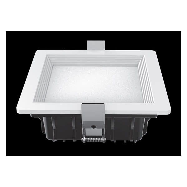 Downlight Led Intego Pro Cuadrado 21w 1130lm 6x14x14  Cm Blanco 6400k Corte 12x12 Cm