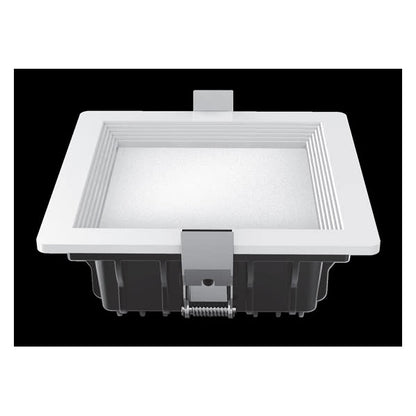 Downlight Led Intego Pro Cuadrado 21w 1130lm 6x14x14  Cm Blanco 6400k Corte 12x12 Cm