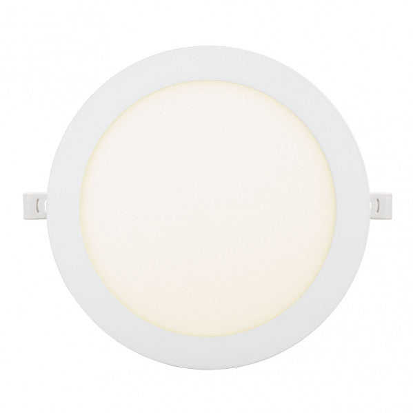 Downlight Obsidiana 24w 4000k Blanco Redondo 2040lm  2,5x30x30 Cm Corte 27,5 Cm