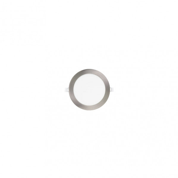 Downlight Obsidiana 4w 6500k Niquel Redondo 320lm 2,5x9x9 Cm Corte 7 Cm