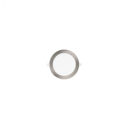 Downlight Obsidiana 4w 6500k Niquel Redondo 320lm 2,5x9x9 Cm Corte 7 Cm