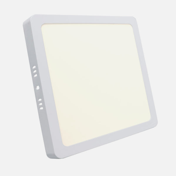 Downlight Superficie Cuadrado Selenita 12w 4000k Blanco 1080 Lm 2,8x17x17 Cm