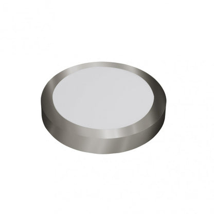Downlight Superf.diabasa 18w 4000k Niquel Redondo 1530lm 3,5x22,5x22,5 Cm