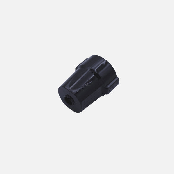 Eco Base Aerea Retractil Mod1 2p+e 16a 230v Negra 5x4x6cm