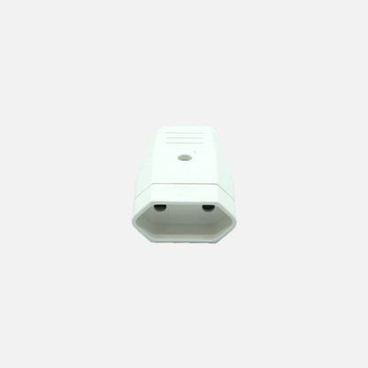 Eco Base Aerea Retractil Mod3 2p+e 10a 230v Blanca 2x4x6cm