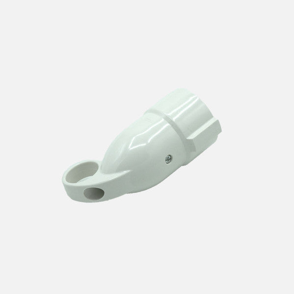 Eco Base Aerea Retractil Mod4 2p+e 16a 230v Blanca 5x4x10cm C/anilla Tirador