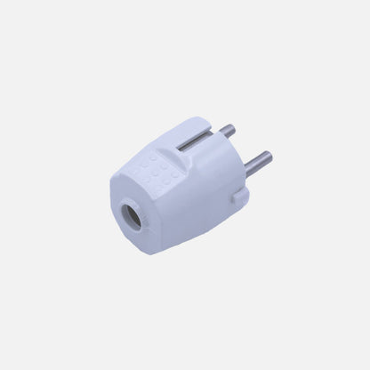Eco Clavija Retractil Mod2 2p+e 16a 230v Blanca 4x4x6cm