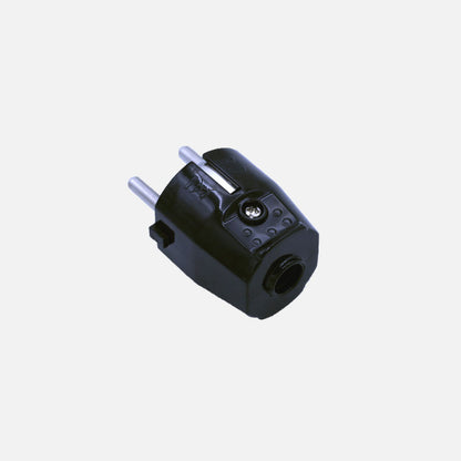Eco Clavija Retractil Mod2 2p+e 16a 230v Negra 4x4x6cm