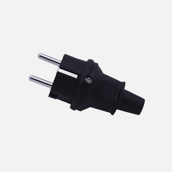 Eco Clavija Retractil Mod4 2p+e 16a 230v Negra 4x4x9cm