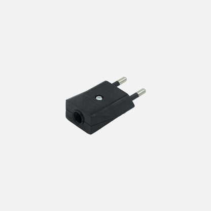Eco Clavija Retractil Mod5 2p+e 10a 230v Negra 2x3,5x6cm