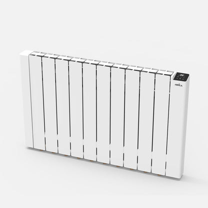 Emisor Termico C/fluido City Blanco 2000w Control Wifi  Termostato Temporiz.prog.7dias Protecc.58x96x8cm