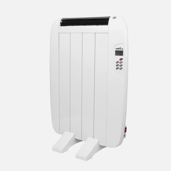 Emisor Termico Gaban 600w X en Aluminio Blanco Lcd Temporizador Mural/portatil 58,5x44x5,5 Cm