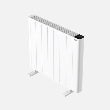 Emisor Termico De Aluminio Point Blanco 1500w 3modos Prog.7dias Tactil Protecc.antivuelco 58x67x8cm