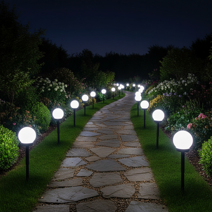 Estaca Solar LED Olin 0,06W 6500K 1lm IP44 180° Batería Incluida Strühm