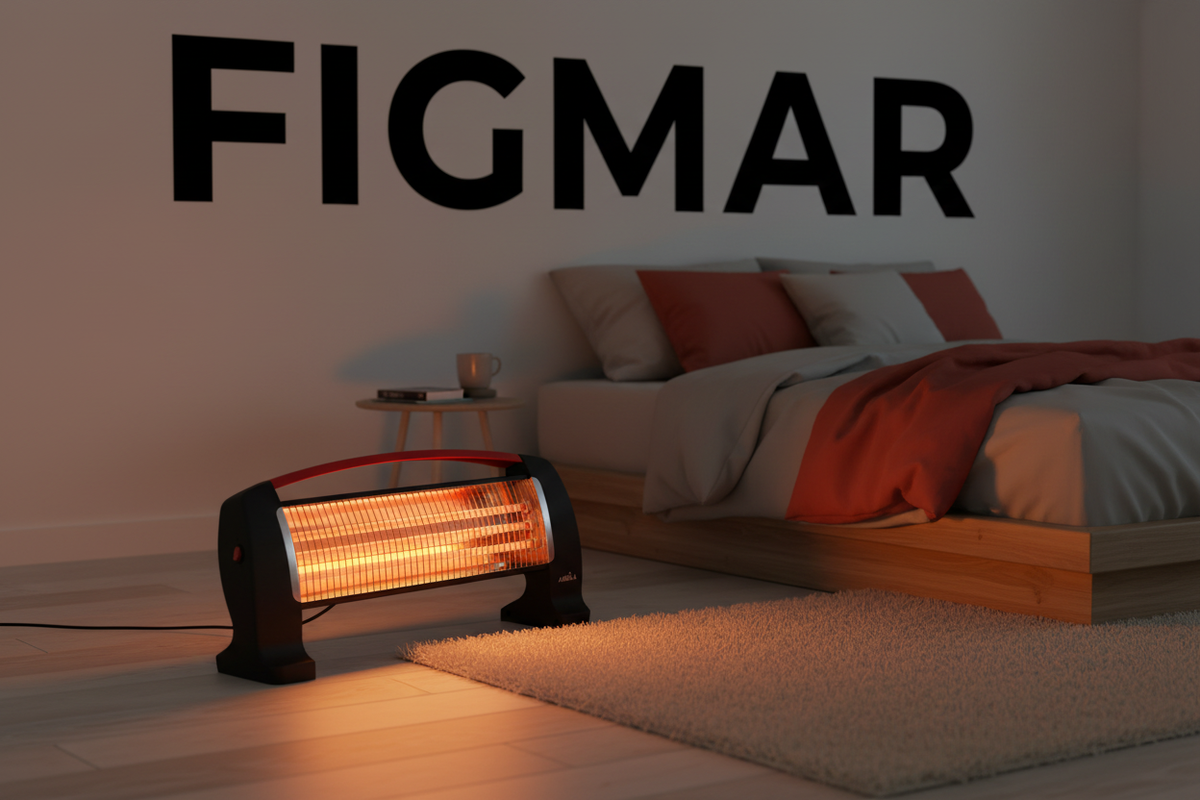Estufa Rocker en dormitorio - FIGMAR