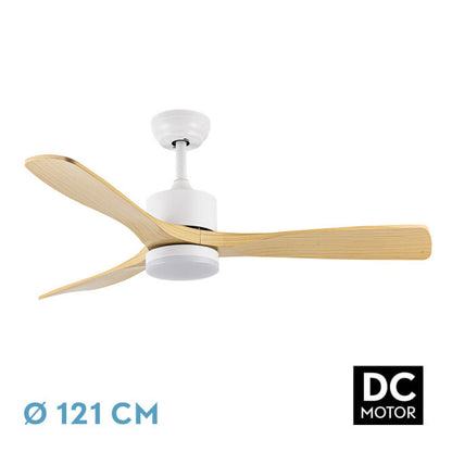 Fan Dc Azabache 20w White 3asp.There is 6vel 3 Cabbage 40/50x121d 2350lm Remote,memor,tempo