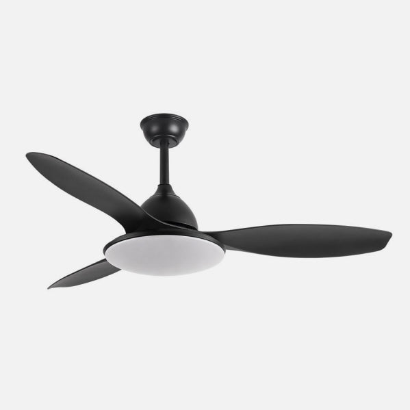 Fan Dc Black Yael 72w 3000-4000-6000k 122d 7200Llm 3 Blades, Remote+timer+memory
