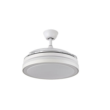 Fan DC Esparta Mini White 59w 6980lm 3 Pull-out Blades 91d 3000-4000-6000k Remote+Timer+Memory