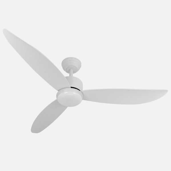 Fan Dc Genil 24w White 3blades 6vel 132d 2424 Lm 3000-4000-6500k Remote+timer+memory