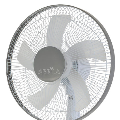 Floor Fan Belmonte White/Grey 3-speed 45w 5blades Adjustable, Fixed and Rotary Regx43x40 Cm