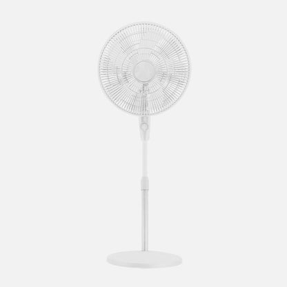 Pedestal Fan Escudero White 3vel 45w 5asp 40d Fixed/rotat.adjustable Regx40x40cm