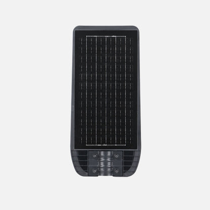 Farola Led Solar Bazan 200w 6500k Gris 2890lm Ip65 C/mando Y Sensor Movimiento Y Crepuscular 50x24x6cm