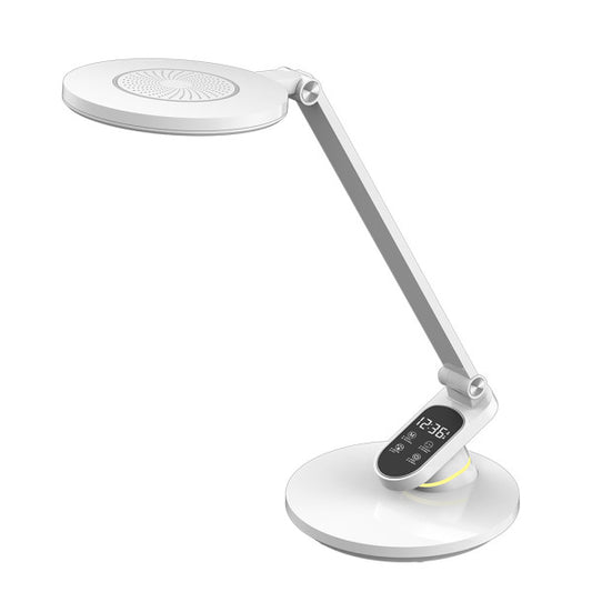 Flexo Hamlet Blanco 10w 800lm 3000-4500-6000k Hora Reg.intensidad Aviso Descanso 44,3x19,1x28,3cm