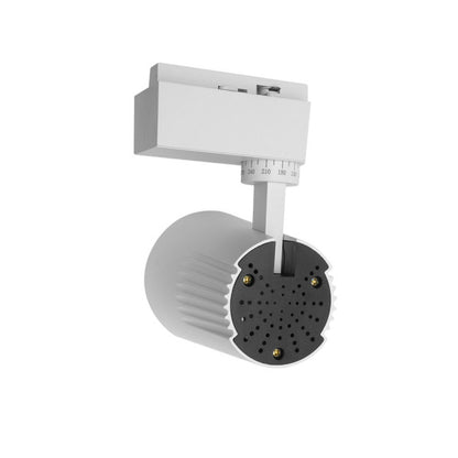 Foco Carril 20w 2700k Telma Blanco 1800lm 36º Orientable 330º Regx15,5x8,2 Cm